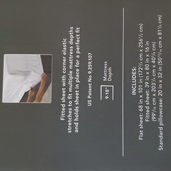 Threshold Performance Sheet XL Twin Set - Picture 4 of 5